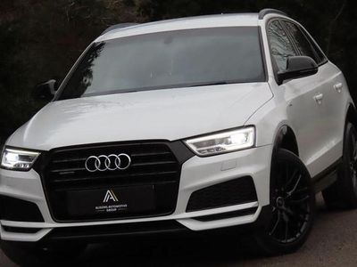 Used Audi Q3 Black Edition 184 HP (135 kW) 2017 White SUV
