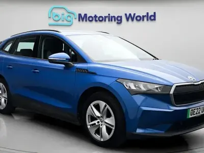 Used Skoda Enyaq iV ecoSuite 150 kW (204 HP) 2022 Blue SUV