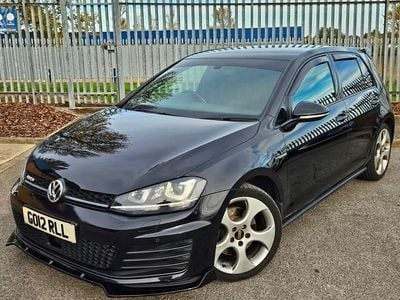 Used VW Golf VII GTD 184 HP (135 kW) 2017 Black Hatchback