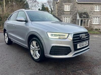 Used Audi Q3 S-Line 150 HP (110 kW) 2016 Silver SUV