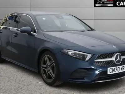 Used Mercedes A180 Executive 136 HP (100 kW) 2020 Blue Hatchback