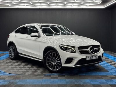 Used Mercedes GLC350 AMG line 2017 White Coupe