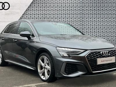 Used Audi A3 S-Line 150 HP (110 kW) 2023 Grey Sedan