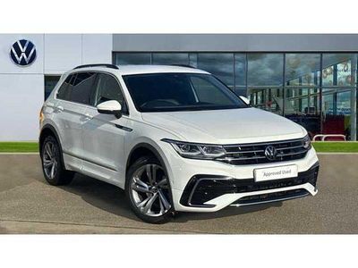 Used VW Tiguan R-line Edition 150 HP (110 kW) 2023 White SUV