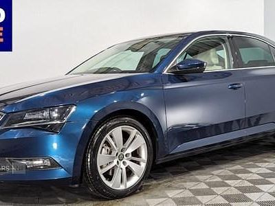 Used Skoda Superb SE L Executive 2017 Blue Hatchback
