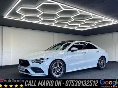 Used Mercedes CLA180 AMG line 136 HP (100 kW) 2021 White Sedan