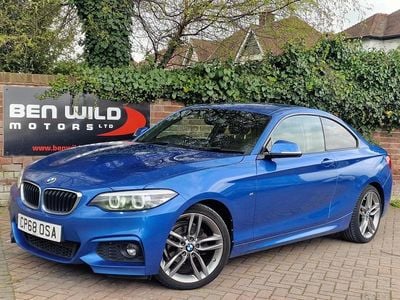 Usado BMW 218 M Sport 2018 Azul Coupé