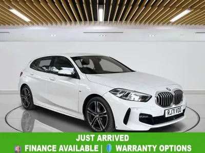 Used BMW 118 M Sport 136 HP (100 kW) 2021 White Hatchback