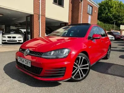 Używany VW Golf VII GTD 2014 Czerwony Hatchback