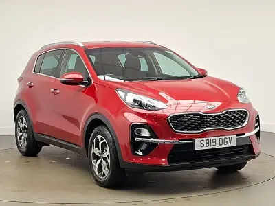 Used Kia Sportage 134 HP (98 kW) 2019 Red SUV