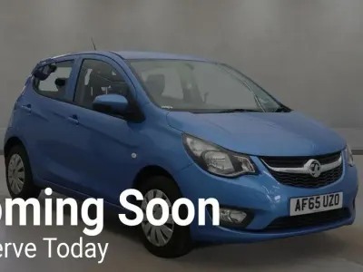Used Vauxhall Viva 75 HP (55 kW) 2015 Blue Hatchback