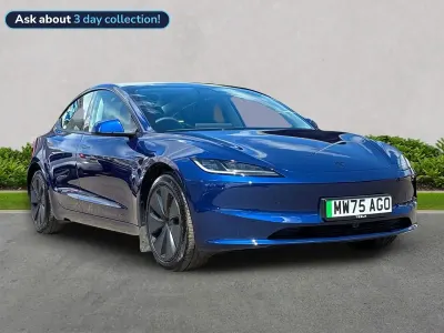 Used Tesla Model 3 RWD 152 kW (208 HP) 2025 Blue Sedan