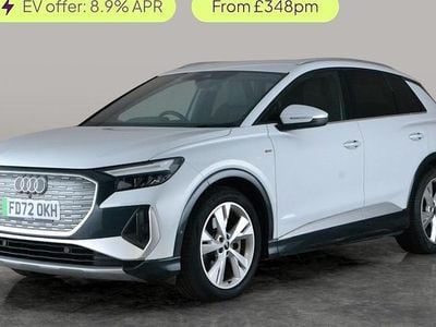 Used Audi Q4 e-tron S-Line 150 kW (204 HP) 2023 White SUV