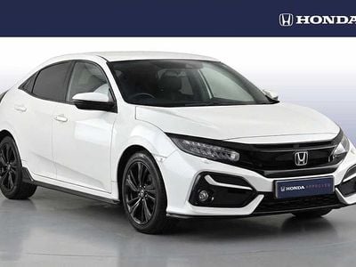 Begagnad Honda Civic Sport 182 HK (133 kW) 2021 Vit