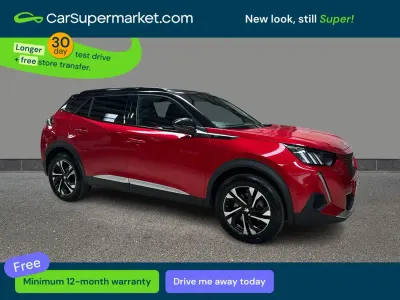 Second-hand Peugeot 2008 GTi 100 kW (136 CP) 2024 Roșu SUV