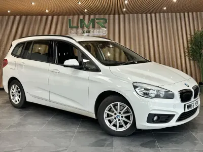 Begagnad BMW 218 Gran Tourer 2016 Vit Minibuss