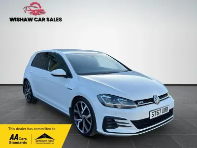 Used VW Golf VII GTD 184 HP (135 kW) 2017 White Hatchback