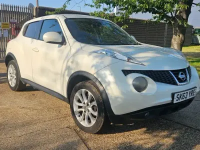 Used Nissan Juke Tekna 117 HP (86 kW) 2013 White SUV
