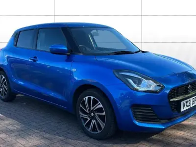 Usado Suzuki Swift SZ-L 83 HP (61 kW) 2021 Azul Citadino