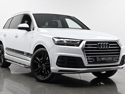 White Used 2015 Audi Q7 S-Line SUV | £19,990
