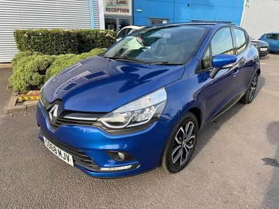 Used Renault Clio IV Play 75 HP (55 kW) 2018 Blue Hatchback