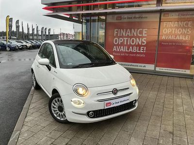 White Used 2022 Fiat 500 Dolcevita Hatchback | £9,999 (Fair price)
