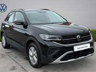 Usado VW T-Cross Life 95 HP (69 kW) 2025 Preto SUV