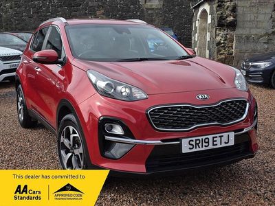 Begagnad Kia Sportage 130 HK (95 kW) 2019 Röd SUV