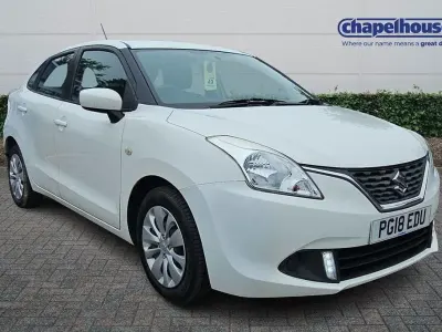 Used Suzuki Baleno SZ3 90 HP (66 kW) 2018 White Hatchback
