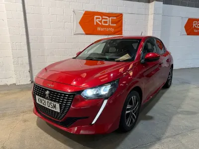 Used Peugeot 208 Allure 2021 Red Hatchback