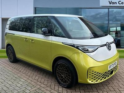 Candy white / lime yellow Used 2023 VW ID. Buzz Pro MPV | £38,189 (Good price)