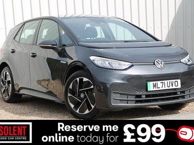 Used VW ID.3 Pro 106 kW (145 HP) 2021 Grey Hatchback