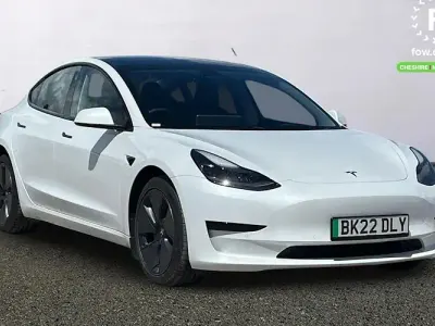 Used Tesla Model 3 Performance 334 kW (455 HP) 2022 White Sedan
