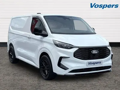 New Ford Transit Custom Limited 136 HP (100 kW) 2025 White Van