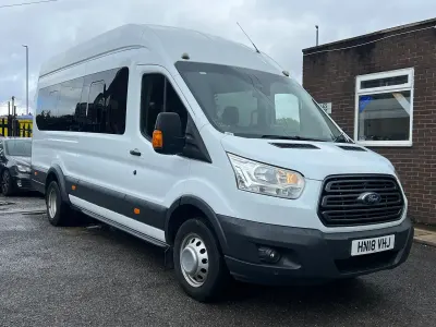 Used Ford Transit Trend 125 HP (91 kW) 2018 White Van