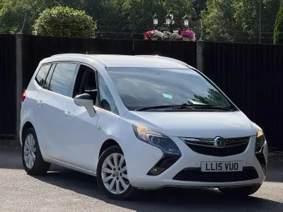 Used Vauxhall Zafira Tourer 2015 White MPV