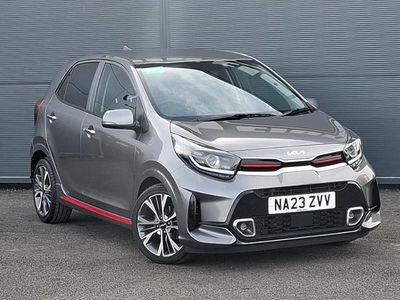 Used Kia Picanto GT-Line S 66 HP (48 kW) 2023 Grey Hatchback