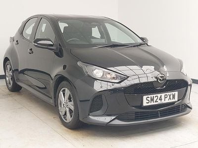 Black Used 2024 Mazda 2 Exclusive-Line Hatchback | £15,698 (Fair price)