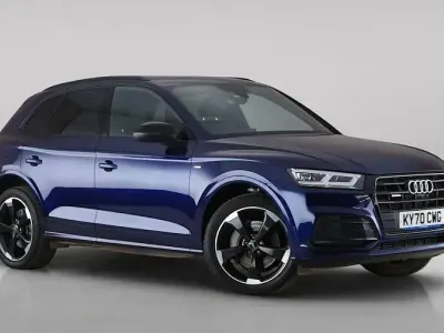 Used Audi Q5 Black Edition 299 HP (219 kW) 2020 Blue SUV