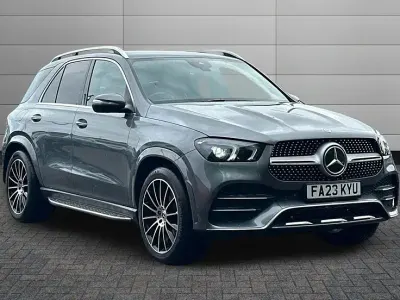 Used Mercedes GLE400 AMG line 330 HP (242 kW) 2023 Selenite grey SUV