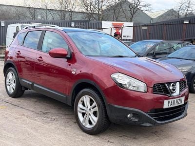 Used Nissan Qashqai N-TEC 110 HP (80 kW) 2011 Red SUV