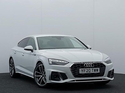 White Used 2020 Audi A5 S-Line Coupe | £23,498 (A bit pricey)