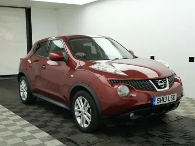 Used Nissan Juke Acenta 115 HP (84 kW) 2013 Red SUV