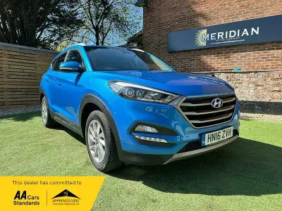 Used Hyundai Tucson SE 2016 Blue SUV