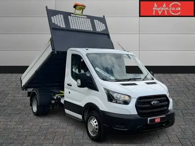 Used Ford Transit 130 HP (95 kW) 2022 White Cabriolet