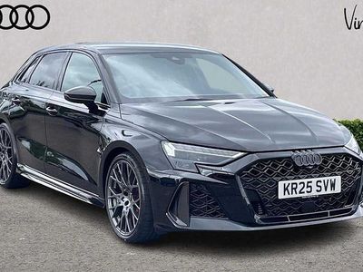 Black Used 2025 Audi RS3 Sport Sedan | £56,183 (Fair price)