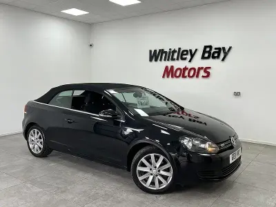 Used VW Golf Cabriolet SE 2012 Black Cabriolet