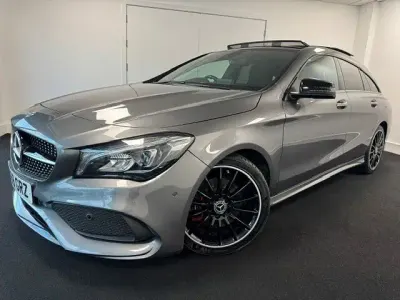 Used Mercedes CLA220 AMG line 2018 Grey Coupe
