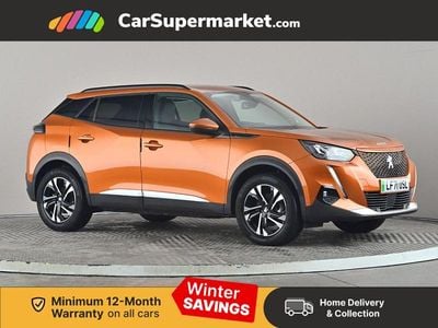 Orange Used 2021 Peugeot 2008 Allure Premium SUV | £12,697 (Fair price)