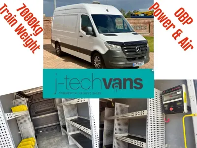 Używany Mercedes Sprinter Progressive 2021 Biały Van